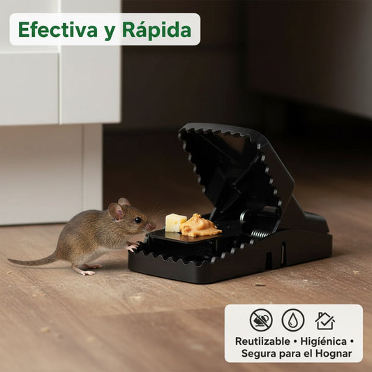 ANTIRAT™ pack de 5 trampas para ratones sin veneno, foto principal del producto