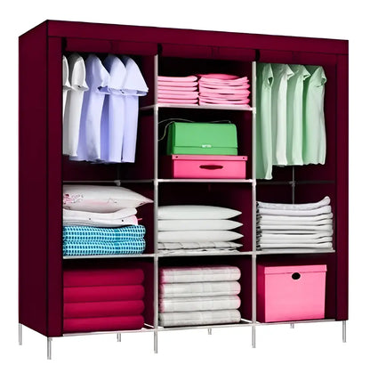 CLOSETMAX™ La forma más rápida de ordenar tu pieza sin obra ni muebles caros (3 CUERPOS · 130x175 cm)